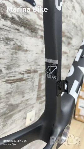 НОВА карбонова рамка Factor LS Gravel CeramicSpeed | 49, снимка 6 - Части за велосипеди - 55562456