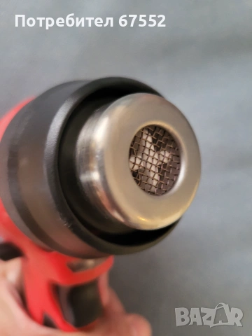 Пистолет за горещ въздух Milwaukee M18 BHG. Само тяло., снимка 4 - Други инструменти - 52343140