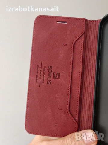 Продавам кожени калъфи за iPhone, Samsung и Xiaomi, снимка 3 - Калъфи, кейсове - 54474732