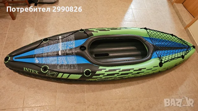 каяк intex challanger k1, снимка 5 - Водни спортове - 55418759