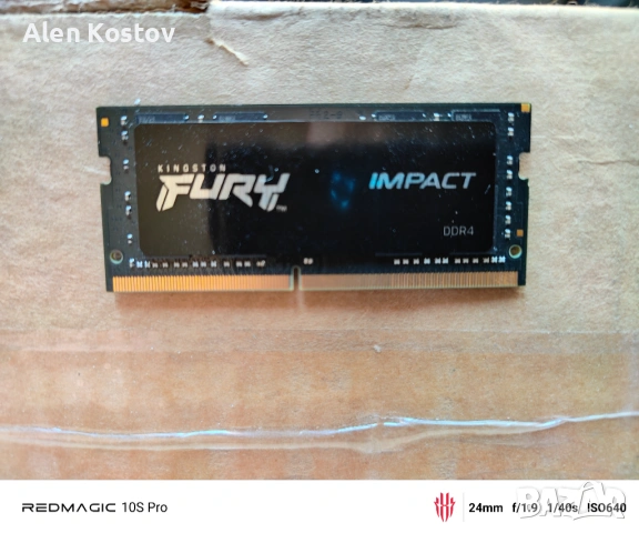 Kingston FURY Impact 16GB DDR4 3200MHz KF432S20IB/16 SODIMM