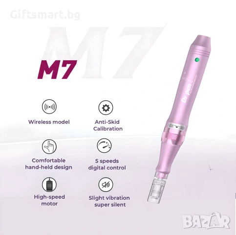 Dr. Pen Ultima M7-W, Dermapen, Безжичен, Микронидлинг, Против бръчки, Премахване на петна, снимка 6 - Козметика за лице - 55049083