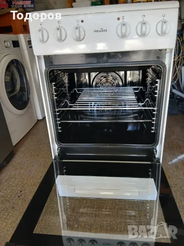 Fотварска печка 50 см ширина Elektroherd SHC 21102W , снимка 3 - Печки, фурни - 55424976