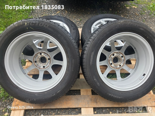 Лети джанти 15ки 4х108 Ford + летни гуми 195/60/15, снимка 9 - Гуми и джанти - 54830098