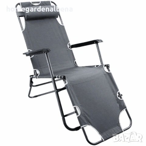 Многофункционален сгъваем шезлонг стол NS6012 – стол, шезлонг и легло 3в1, до 140 кг, снимка 11 - Градински мебели, декорация  - 54109043