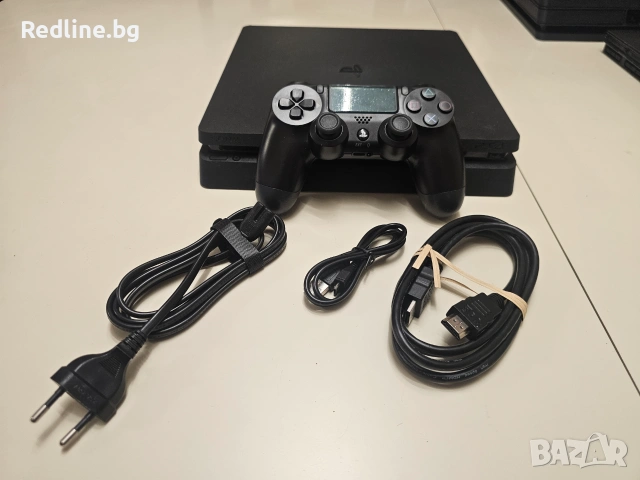 PlayStation 4 Slim 1TB / Плейстейшън 4 Слим — РЕПАСТИРАН, 1TB Памет (+ 1г. Гаранция) 