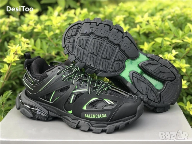 Balenciaga Track Sneaker "Black/Green" 