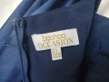 Boohoo дълга дамска елегантна официална рокля, кройка по тялото, асиметрична рокля с волани р-р M, снимка 15