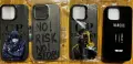 IPhone 16pro Max ударо-устойчив кейс +стъклен протектор за дисплея и камерата Промо, снимка 1