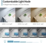 LED настолна лампа, настолна лампа с регулируемо рамо brightower и скоба, грижовна за очите , снимка 2