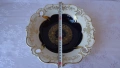 Голяма фруктиера  Ваймарски порцелан (период 1933 – 1945), "Echt Weimar Kobalt" , снимка 5