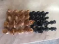 Шахов комплект бакелитов стар отлично запазен, снимка 7