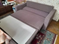Разтегателен диван и фотьойл, снимка 4