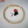 Гривна с 14К златно покритие 234902, снимка 4
