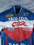Мото яке Honda CBR Racing 90s Leather Jacket M, снимка 1