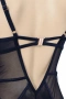 Hunkemöller боди с дантела и прозрачни детайли, размер 75B, снимка 6
