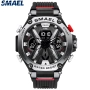 SMAEL 8087 Black-Silver – мултифункционален спортен мъжки часовник, снимка 1