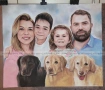 Рисувам ръчно  ПОРТРЕТИ  с пастели, маслени бои и графит., снимка 7
