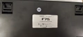 Механична гейминг клавиатура Gaming Aula F75 Black, Hotswap RGB Gasket, Wireless, снимка 6