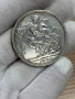 1 крона (Crown) 1891 г, Великобритания - сребърна монета, рядка , снимка 1