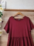 Спортно елегантна рокля бордо , снимка 4