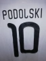 Germany Podolski Adidas оригинална тениска фланелка Германия Подолски футболна , снимка 4
