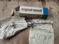 Стара колекционерска стъклена българска спринцовка 10 куб., снимка 5