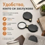 Малка джобна увеличителна ръчна лупа 3Х за четене работа деца насекоми, снимка 6