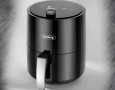 Фритюрник, 1200W, 2.5л. до 200°C, Черен, снимка 2
