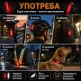 Акумулаторен стоп LED задна светлина VOLCANO 50 lm с 4 режима за колело каска велосипед, снимка 3