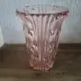 Стъклена ваза цветна, снимка 6