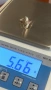 Страна златен пръстен бадем 14 карата, снимка 6