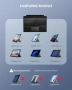 Qulose Surface Pro клавиатура за Microsoft Surface Pro7 Plus/Pro 7/Pro 6/Pro 5/Pro 4/Pro 3, безжична, снимка 6