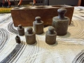 Стари бронзови теглилки, снимка 5