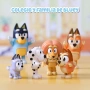 Детски комплект Блуи с мини играчки Famosa Bluey Pack 8 Figuras Bluey Heeler Family & Mates Pa, снимка 4