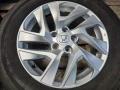Лети джанти 17ки 5х114.3 Honda + летни гуми 225/65/17 Bridgestone, снимка 6