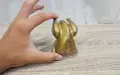Играчки пиле фалшив злато , снимка 2