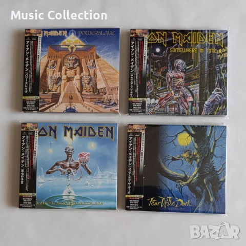 IRON MAIDEN - 8 Digipak CD Made In Japan NEW Heavy Metal, снимка 3 - CD дискове - 54473094