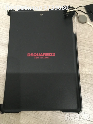 Твърд калъф Dsquared2 бял с цветни кръгове за Apple iPad Mini, снимка 3 - Калъфи, кейсове - 54991248