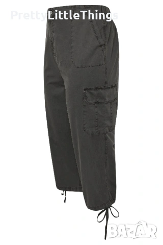Сиви памучни панталони Yours Clothing UK16 EU44, снимка 3 - Панталони - 54757748