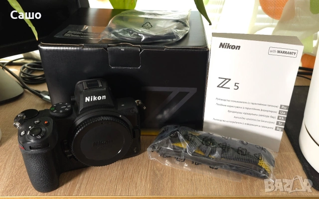 Nikon Z5, Nikon 24-200, Светкавици, Статив, снимка 7 - Фотоапарати - 55259775