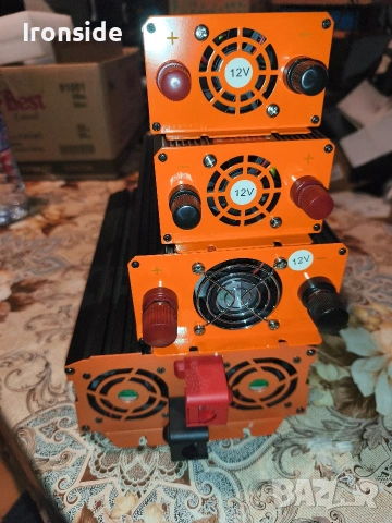 Инвертор на напрежение 12v-220v чиста, снимка 4 - Друга електроника - 54889793
