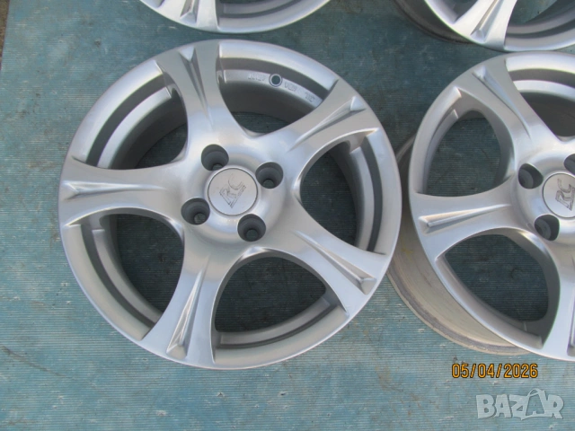 Алуминиеви джанти - 4 x 100 мм.за Renault , Dacia Sandero, Logan, Stepway ,Toyota, снимка 4 - Гуми и джанти - 54168515
