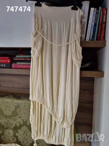 Асиметрична пола от трико, ХЛ