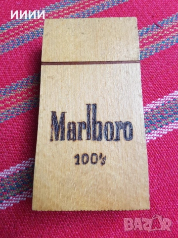 Табакера MARLBORO с кибрит