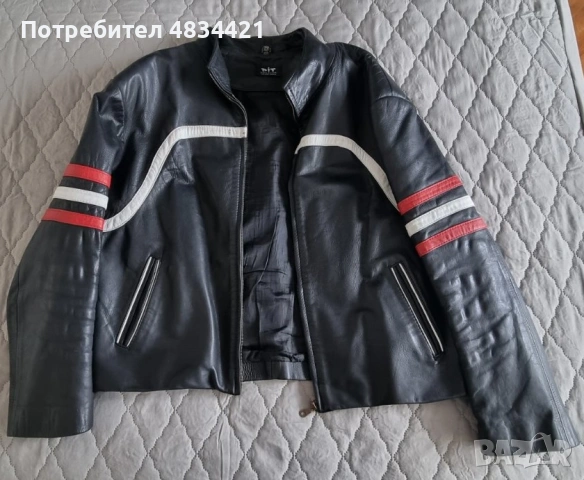 Мъжки кожени якета, снимка 5 - Якета - 54631496