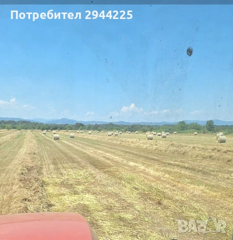 Рулонни бали сено