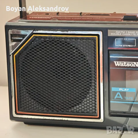 Двукасетен стерео радиокасетофон Watson Mod. RR 5510 , снимка 5 - Радиокасетофони, транзистори - 55674886