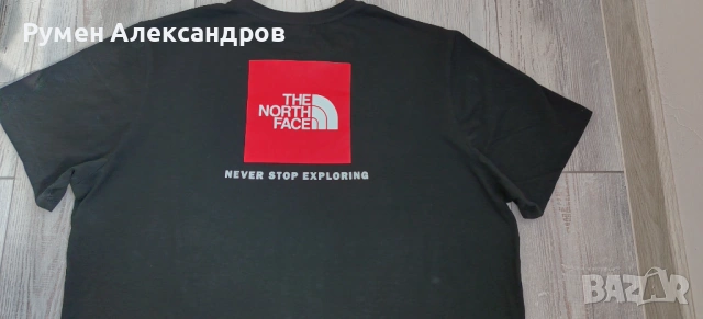 Оригинална черна мъжка тениска THE NORTH FACE размер XXL, снимка 10 - Тениски - 54099228
