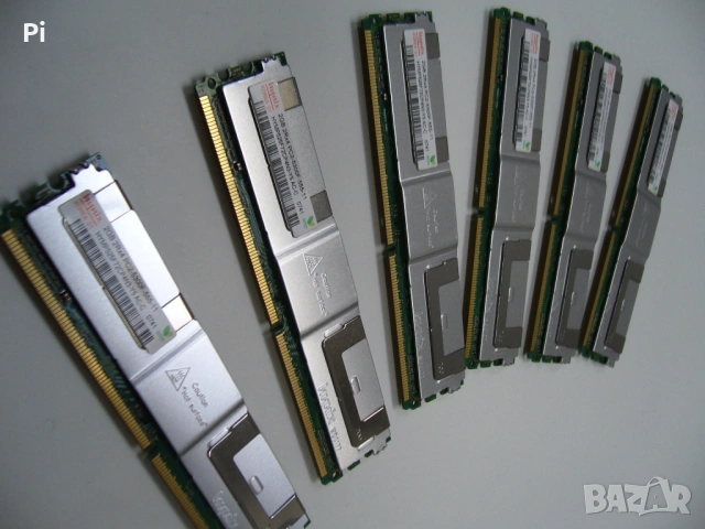 Сървърна памет 2gb Micron DDR2-667mhz ECC, PC2-5300, Ram 24бр., снимка 12 - RAM памет - 12022207